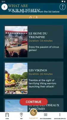 Puy du Fou FR android App screenshot 7